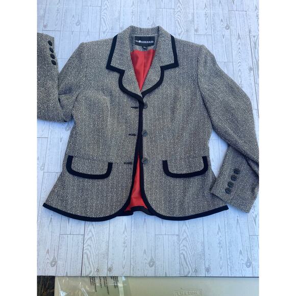 Moon & Madison Women’s Large Blue Daisy Knit Cropped Sweater Soft Floral Y2K - Picture 1 of 7